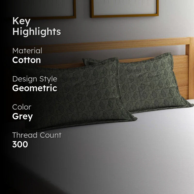 Laiha Pillow Cover - Set Of Two Cotton - Image 2