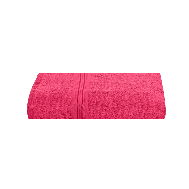 Micro Cotton LuxeDry Solid Bath Towel - Pink 100% Cotton - Image 4