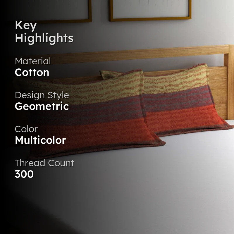 Limohi Pillow Cover - Set Of Two Cotton - Image 2