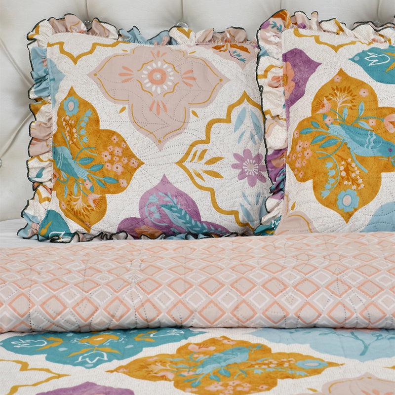 Manisha Ethnic Bedcover Glace Cotton/Microfiber - Image 4